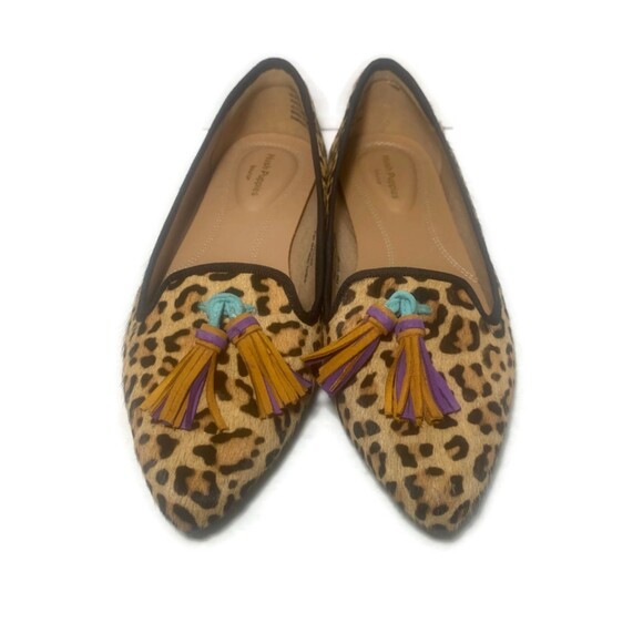 Hush Puppies Sadie Tassel Slip-On Flat - Leopard 7 - Picture 5 of 11